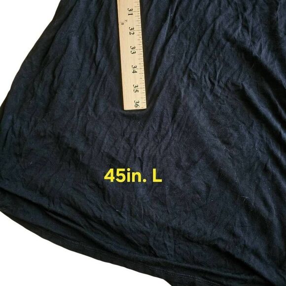 Elegant Tie-Dye Maxi Dress - Purple and Black - Picture 5 of 7